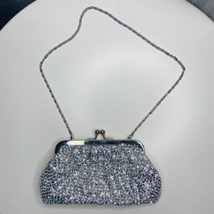 Shiny Shoulder Clutch